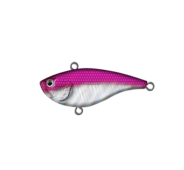 Picture of 13 Fishing Micro Magic Man, Lipless Crankbait, Sinking, High Pitch Rattle, 1", 0.07 Oz, #18 Hooks,- Tickle ME Pink