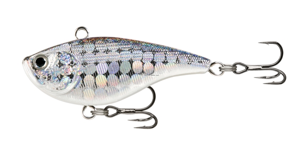 Picture of 13 Fishing Micro Magic Man, Lipless Crankbait, Sinking, High Pitch Rattle, 1", 0.07 Oz, #18 Hooks, Disco Shad
