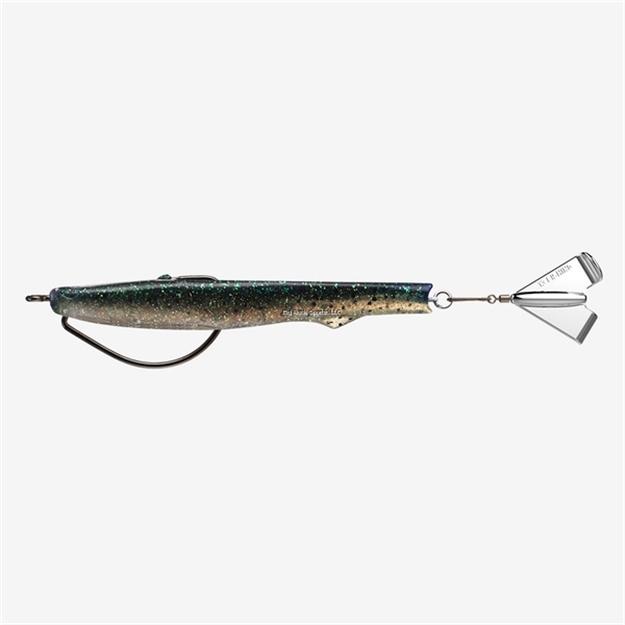 Picture of 13 Fishing Motor Boat, Hybrid Pte Body Swimbait, Surface, Hard Rear Prop, 5", 9/16 Oz, #5/0 Hooks, Boss Nugget