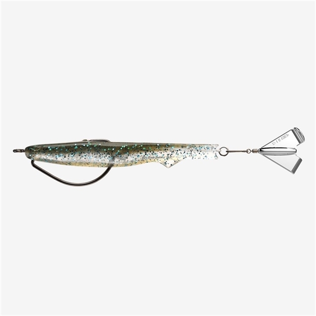 Picture of 13 Fishing Motor Boat, Hybrid Pte Body Swimbait, Surface, Hard Rear Prop, 5", 9/16 Oz, #5/0 Hooks, Mojito