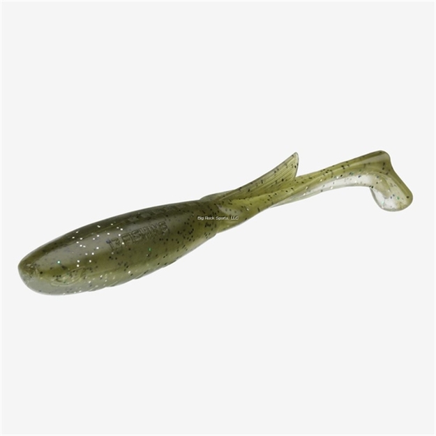 Picture of 13 Fishing MY Name's Jeff, Paddle Tail Swimbait, 4", 5/Pack, Glitter Bomb