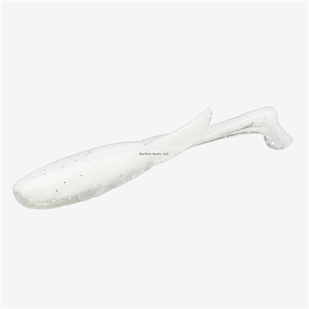 Picture of 13 Fishing MY Name's Jeff, Paddle Tail Swimbait, 4", 5/Pack, Smoke And Mirrors