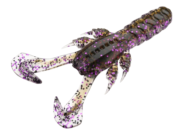 Picture of 13 Fishing Ninja Craw, Feat. Ninja Tail, 3", 6/Pack, Pimpin' Purple