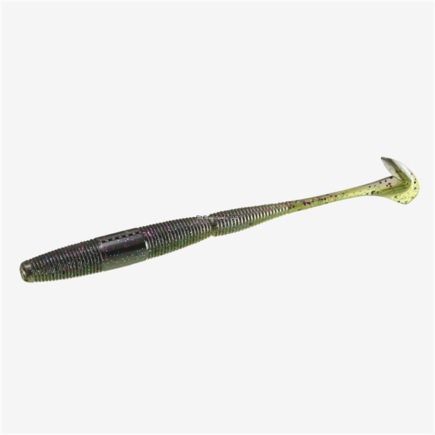 Picture of 13 Fishing Ninja Swimming Worm, Feat. Ninja Tail, 5.5", 7/Pack, Mardi Craw