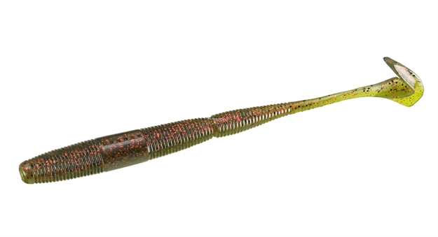 Picture of 13 Fishing Ninja Swimming Worm, Feat. Ninja Tail, 5.5", 7/Pack, OG Sour