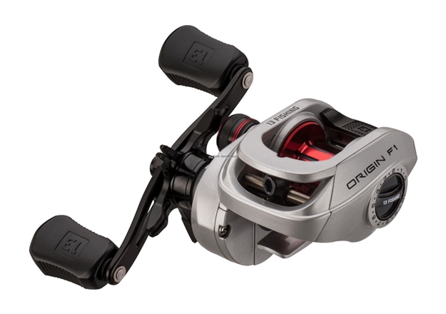 Picture of 13 Fishing Origin F1 Baitcast Reel - 8.1:1 Gear Ratio - Right Hand Retrieve - 100 Size (Fresh)
