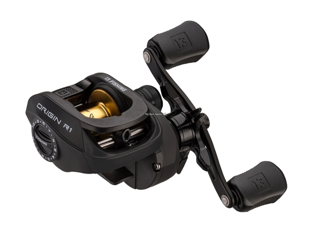 Picture of 13 Fishing Origin R1 Baitcast Reel - 6.6:1 Gear Ratio - Left Hand Retrieve - 100 Size (Fresh)
