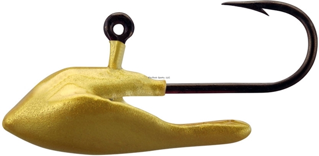 Picture of 13 Fishing Sled Head, Tungsten Jig, 1/32 Oz, #12 Hk, Gold, 2Pk