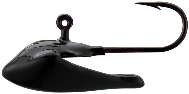 Picture of 13 Fishing Sled Head, Tungsten Jig, 1/32 Oz, #12 Hk, Matte Black, 2Pk