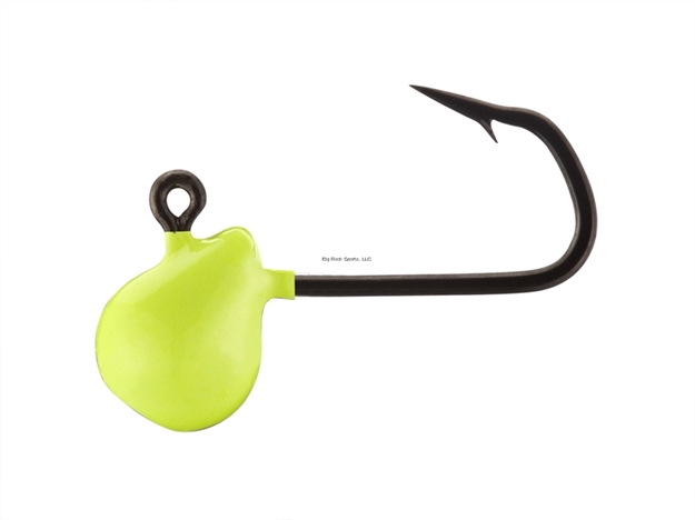 Picture of 13 Fishing "The Dude" Chartreuse Glow 1/32 OZ - Tungsten Ice Jigs 2 Pack
