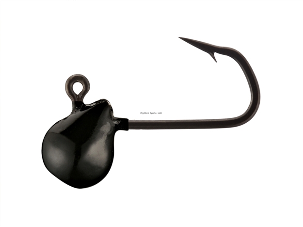 Picture of 13 Fishing "The Dude" Matte Black 1/16 OZ - Tungsten Ice Jigs 2 Pack
