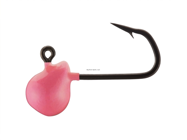 Picture of 13 Fishing "The Dude" Pink Glow 1/16 OZ - Tungsten Ice Jigs 2 Pack