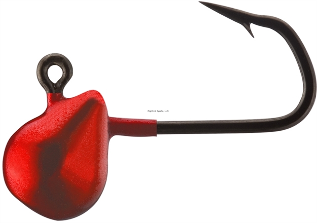 Picture of 13 Fishing "The Dude" Red Glow 1/16 OZ - Tungsten Ice Jigs 2 Pack