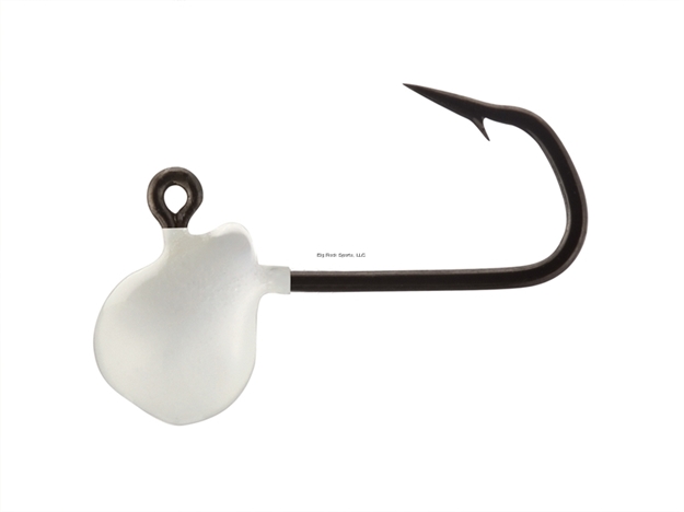 Picture of 13 Fishing "The Dude" White Glow 1/32 OZ - Tungsten Ice Jigs 2 Pack