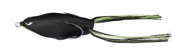 Picture of 13 Fishing Trash Panda, Poppin' Soft Frog Bait, Floating, Cupped Body Design, Blow Hole, 2.95", 9/16 Oz, #4/0 Hooks, Hawkeye