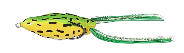 Picture of 13 Fishing Trash Panda, Walking Soft Frog Bait, Floating, Topside Blow Hole, 2.95", 9.16 Oz, #4/0 Hooks, Frog Prince TPWF-34