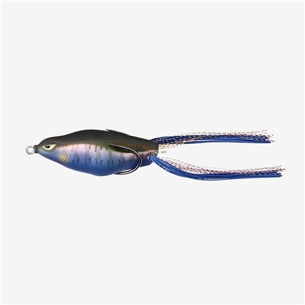 Picture of 13 Fishing Trash Panda, Walking Soft Frog Bait, Floating, Topside Blow Hole, 2.95", 9.16 Oz, #4/0 Hooks, Rusty Bream