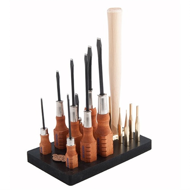 Picture of Complete 17-Piece Tool Set With Bench Block 354000042 -