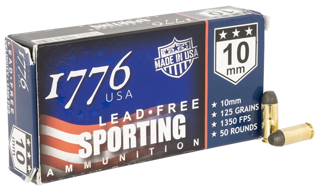 Picture of  1776 Usa 1776010125 Lead Free Sporting 10Mm 125 GR Lead Free Ball 50 Per Box/20 CS