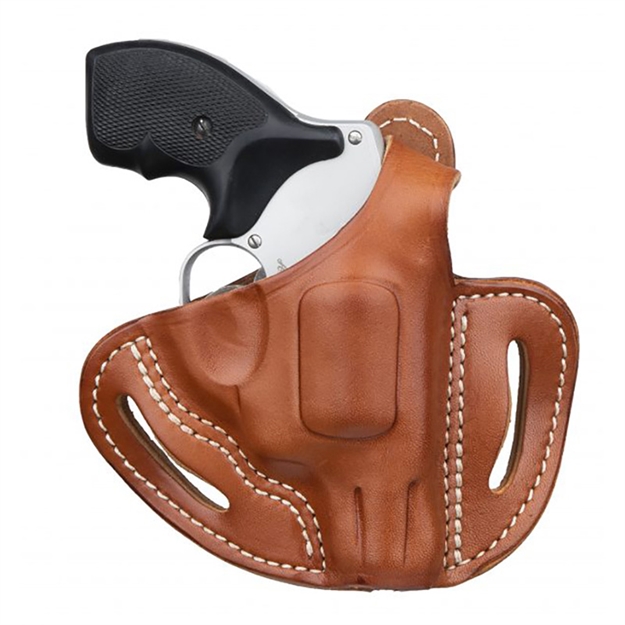 Picture of 1791 Gunleather Rvhx1sblr Rvhx-1  Owb Size 01 Stealth Black Leather Belt Slide, J-Frame, Right Hand RVHX-1-CBR-R