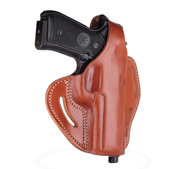 Picture of  1791 Gunleather Bhx1clcbrr Bhx  Owb 01 Classic Brown Leather Belt Slide Fits 4-5" 1911