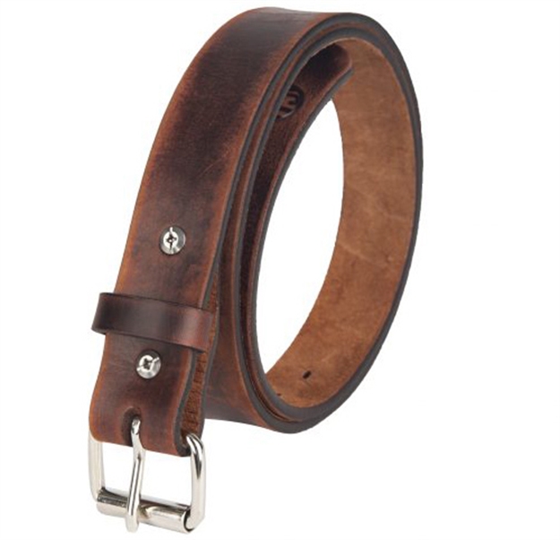 Picture of 1791 Gunleather Blt014448vtga 01 Gun Belt Vintage Leather 44/48 1.50" Wide Buckle Closure BLT-01-44/48-VTG-A