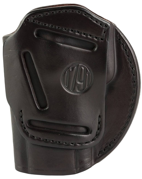 Picture of  1791 Gunleather 3Wh6sbra 3-Way  Iwb/Owb Size 06 Signature Brown Leather Belt Loop Fits Beretta 92 Fits Walther Ppq Fits Sig P320 Ambidextrous Hand