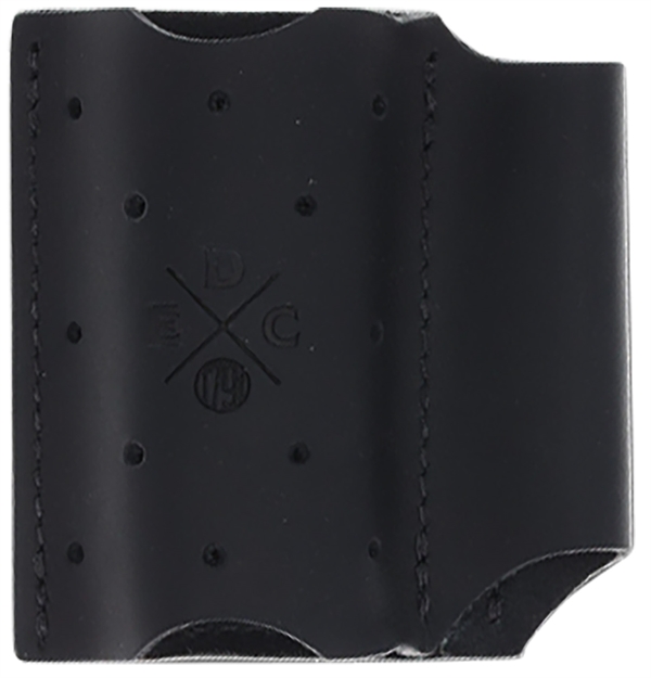 Picture of 1791 Gunleather Acduoblka Edc Action Clip Duo Owb Black Leather Belt Clip Ambidextrous AC-DUO-BLK-A 810102212184