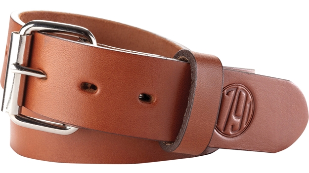 Picture of 1791 Gunleather Blt013236cbra 01  Gun Belt Classic Brown Leather 32/36 1.50" Wide Buckle Closure BLT-01-32/36-CBR-A 816161023365