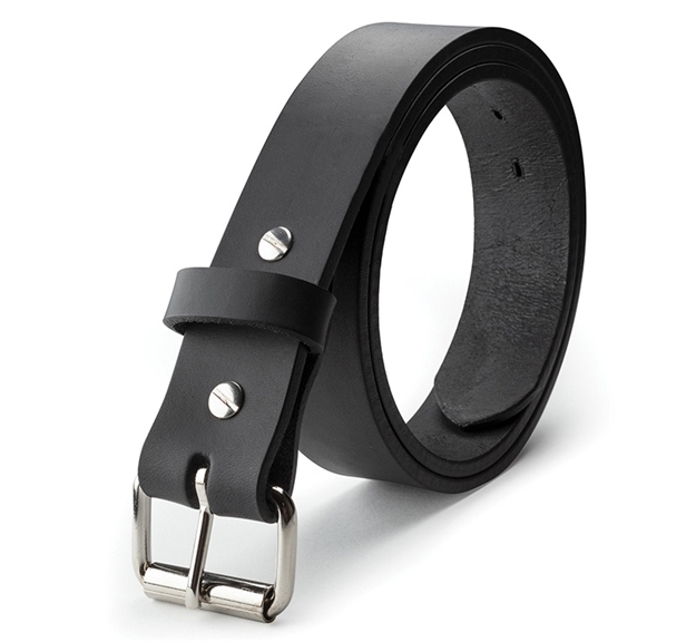 Picture of 1791 Gunleather Blt014448sbla 01  Gun Belt Stealth Black Leather 44/48 1.50" Wide Buckle Closure BLT-01-44/48-SBL-A