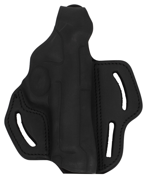 Picture of  1791 Gunleather Bhx4sblr Bhx  Owb 04 Stealth Black Leather Belt Slide Fits Beretta 92/Cz 75/P-10 816161022054