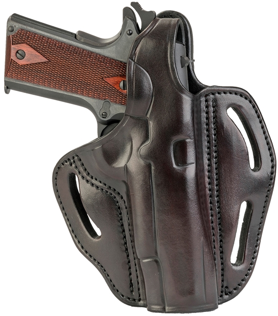 Picture of  1791 Gunleather Bhx1clsbrr Bhx  Owb 01 Signature Brown Leather Belt Slide Fits 4-5" 1911