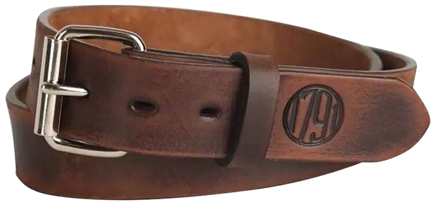 Picture of 1791 Gunleather Blt014044vtga 01 Gun Belt Vintage Leather 40/44 1.50" Wide Buckle Closure BLT-01-40/44-VTG-A