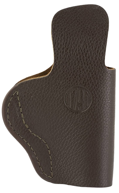 Picture of 1791 Gunleather Fcd4brwl Fair Chase  Iwb Size 04 Brown Leather Deer Hide Belt Clip Fits Glock 17/19 Left Hand FCD-4-BRW-L