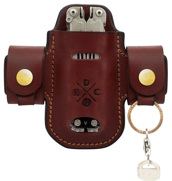 Picture of 1791 Gunleather Hdasslchna Edc Heavy Duty Solo Action Snap Owb Chestnut Leather Belt Loop Ambidextrous HD-AS-SL-CHN-A 810102211026