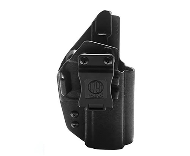 Picture of 1791 Gunleather Taciwbp320blkr Tactical Kydex  Iwb Black Kydex Belt Clip Fits Sig P320 TAC-IWB-P320-BLK-R