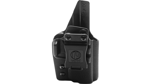 Picture of 1791 Gunleather Taciwbxdsblkr Tactical Kydex  Iwb Black Kydex Belt Clip Fits Springfield Xd-S TAC-IWB-XDS-BLK-R 816161024607