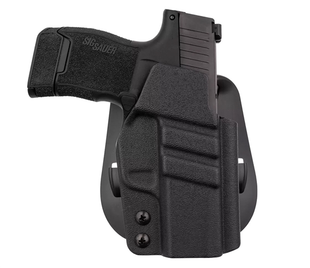 Picture of  1791 Gunleather Tacpdhowbp365blkr Tactical Kydex  Owb Black Kydex Paddle Fits Sig P365 Right Hand
