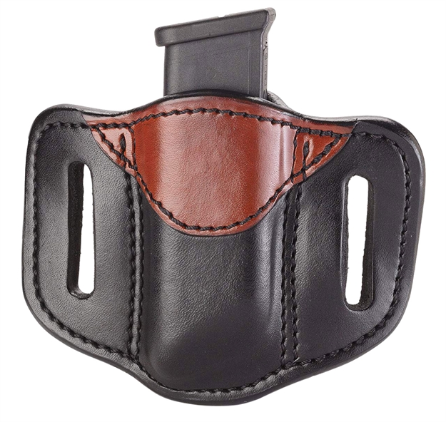 Picture of 1791 Gunleather M1.2 Single Mag Carrier For Dbl Stck Poly Mag BR ON BL
