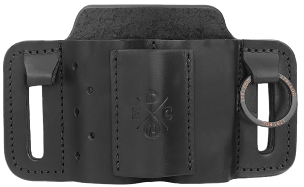 Picture of 1791 Gunleather Mnesmfblka Edc Mini Easy Slide Owb Black Leather Belt Slide Ambidextrous MN-ES-MF-BLK-A 810102210807