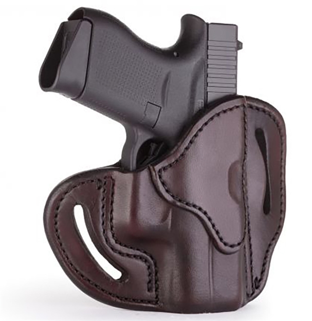 Picture of 1791 Gunleather Optic Ready Holster Compact Sign Brn RH OR-BHC-SBR-R