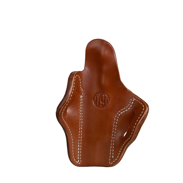 Picture of 1791 Gunleather Orbh1cbrr Bh1 Optic Ready Owb 01 Classic Brown Leather Belt Slide Fits 5" 1911 Right Hand OR-BH1-CBR-R