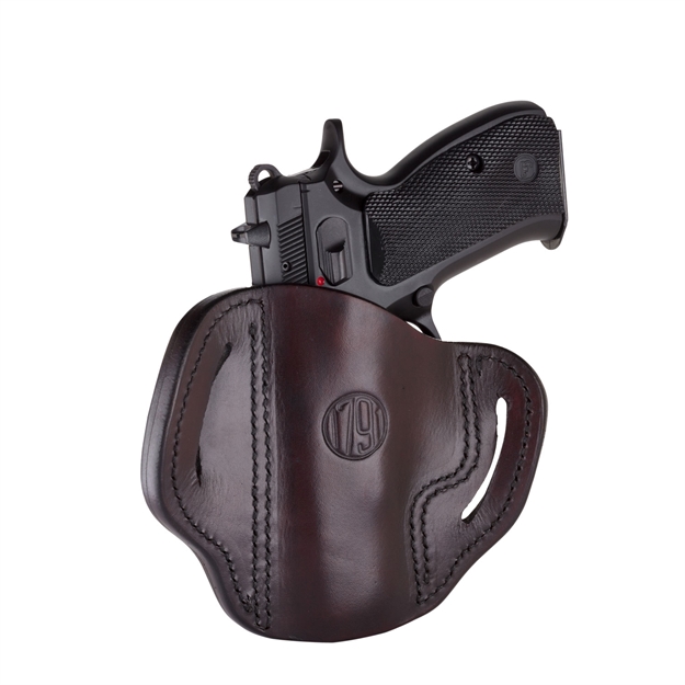Picture of 1791 Gunleather Optic Ready B Holster Sign Brn 2.1 RH OR-BH2.1-SBR-R
