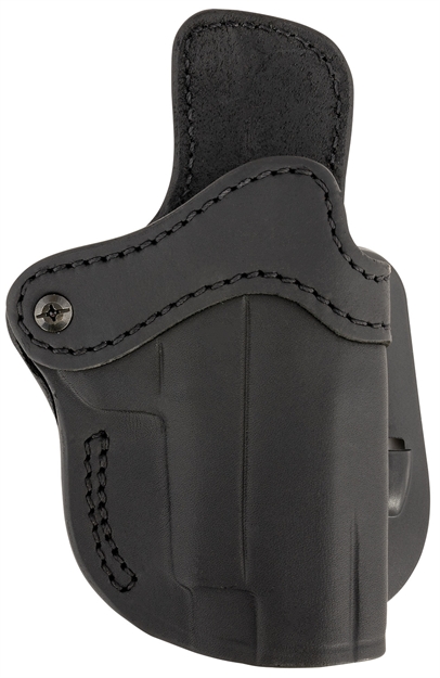 Picture of  1791 Gunleather Orpdh23sblr Paddle Holster Optic Ready Owb Size 2.3 Signature Brown Leather Paddle Fits Glock 17 Fits Walther Ppq Right Hand