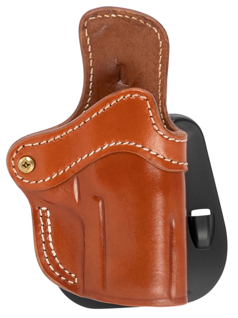 Picture of  1791 Gunleather Orpdh24scbrr Bh2.4S Optic Ready Owb 2.4S Classic Brown Leather Paddle Fits FN 509/H&K Vp9sk 816161029787