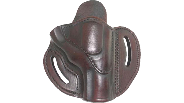 Picture of 1791 Gunleather Rvh2ssbrr Rvh2s  Owb Size 02S Signature Brown Leather Belt Slide Fits S&W K Frame Right Hand RVH-2S-SBR-R