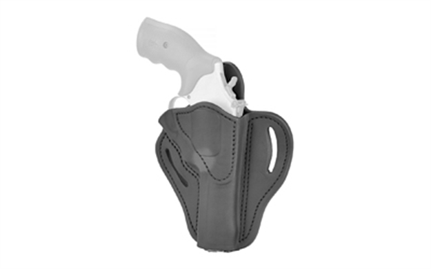 Picture of 1791 Gunleather Rvh2sblr Rvh2  Owb Size 02 Stealth Black Leather Belt Slide Fits Ruger Gp100/S&W K Frame Right Hand RVH-2-SBL-R 816161020944