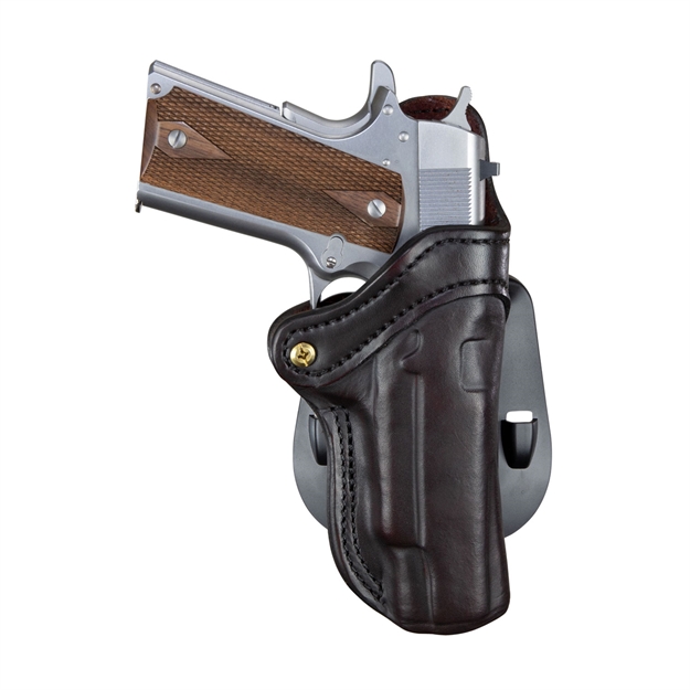 Picture of 1791 Gunleather Paddle Holster Stealth Black Sz1      RH PDH1SBLR