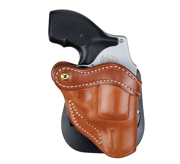 Picture of 1791 Gunleather Pdhr1 Paddle Holster Mult Fit RH J-Fr Rev/Sim Classic BN PDH-R1-CBR-R