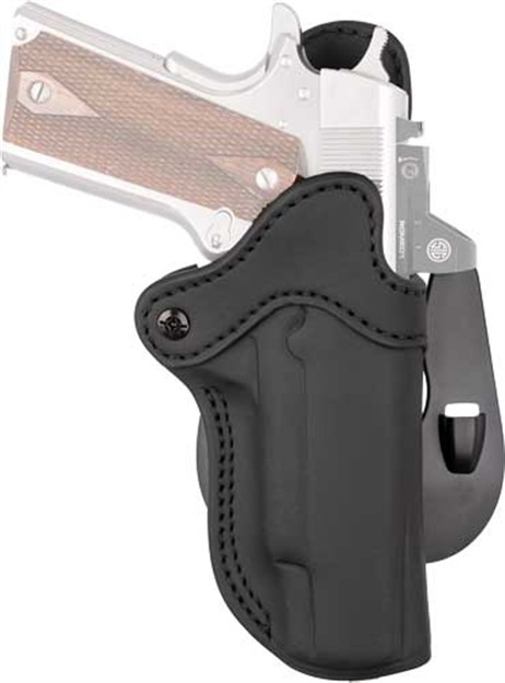 Picture of 1791 Gunleather Pdh1 Paddle Hlstr Mult- Fit OR RH 1911 4-5"/Sim Stl BL ORPHD1SBLR